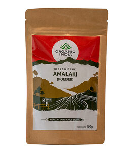 Organic India Best Before: 19-10-2026 - Amla poeder 100g, biologisch