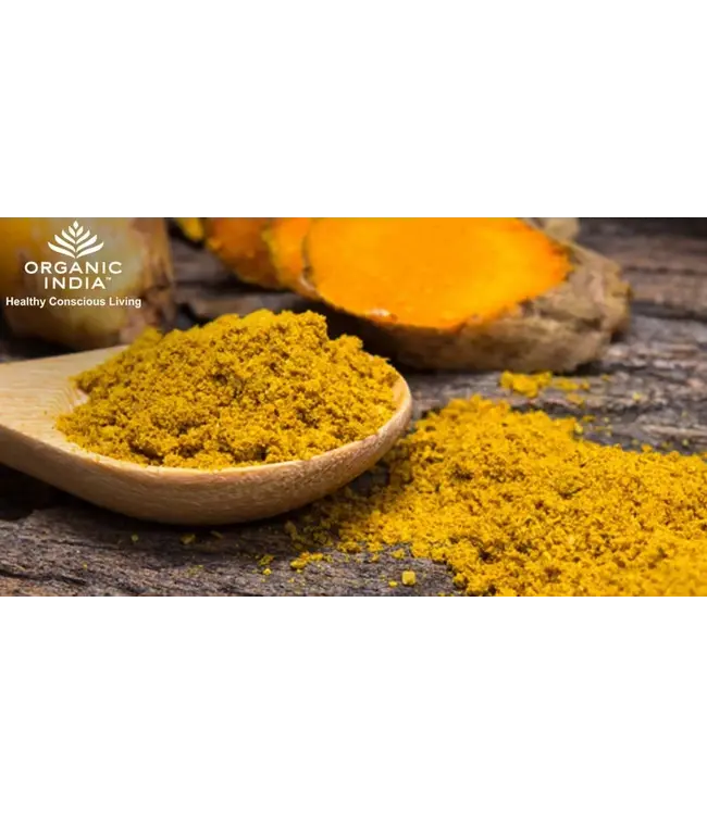 Organic India Best Before: 30-5-2026 - Kurkuma poeder biologisch 100 g