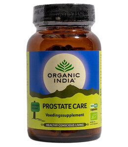 Organic India Best Before:14-10-2026  Prostate Care supplement  90 vegan capsules, biologisch