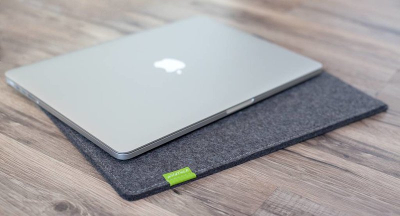 Apple MacBook Sleeve Grau