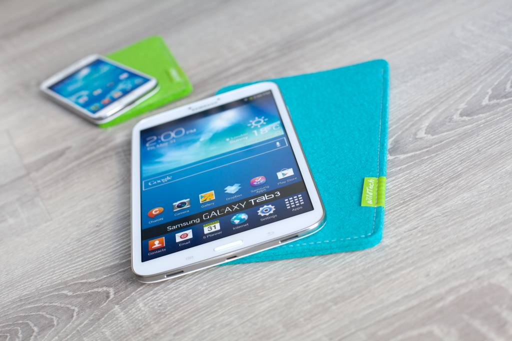 Samsung Galaxy Tablet Sleeve Turquoise