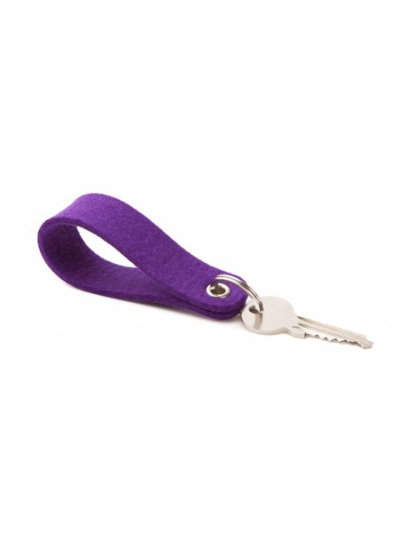 Keychain Purple round