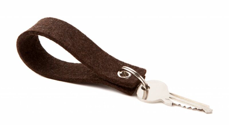 Keychain Truffle-Brown square