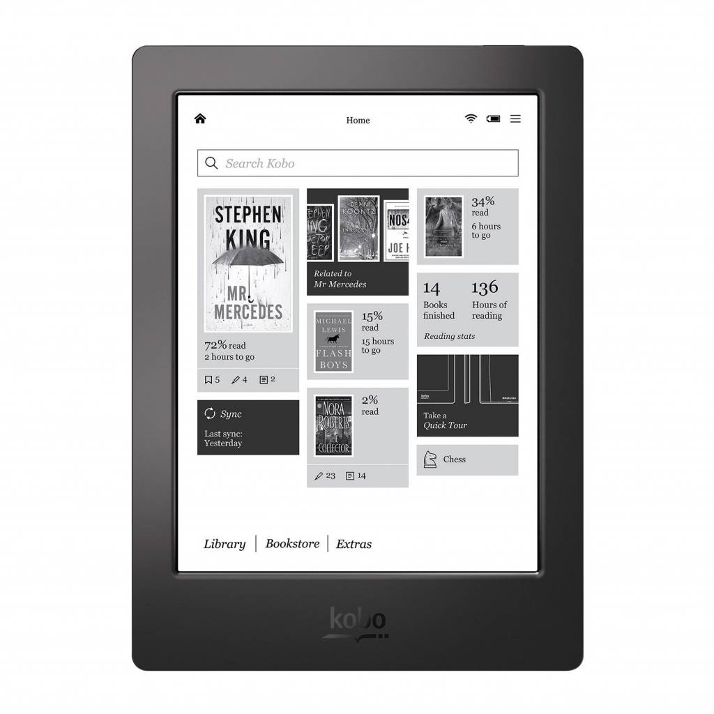 Kobo eBook Sleeve Natur-Meliert