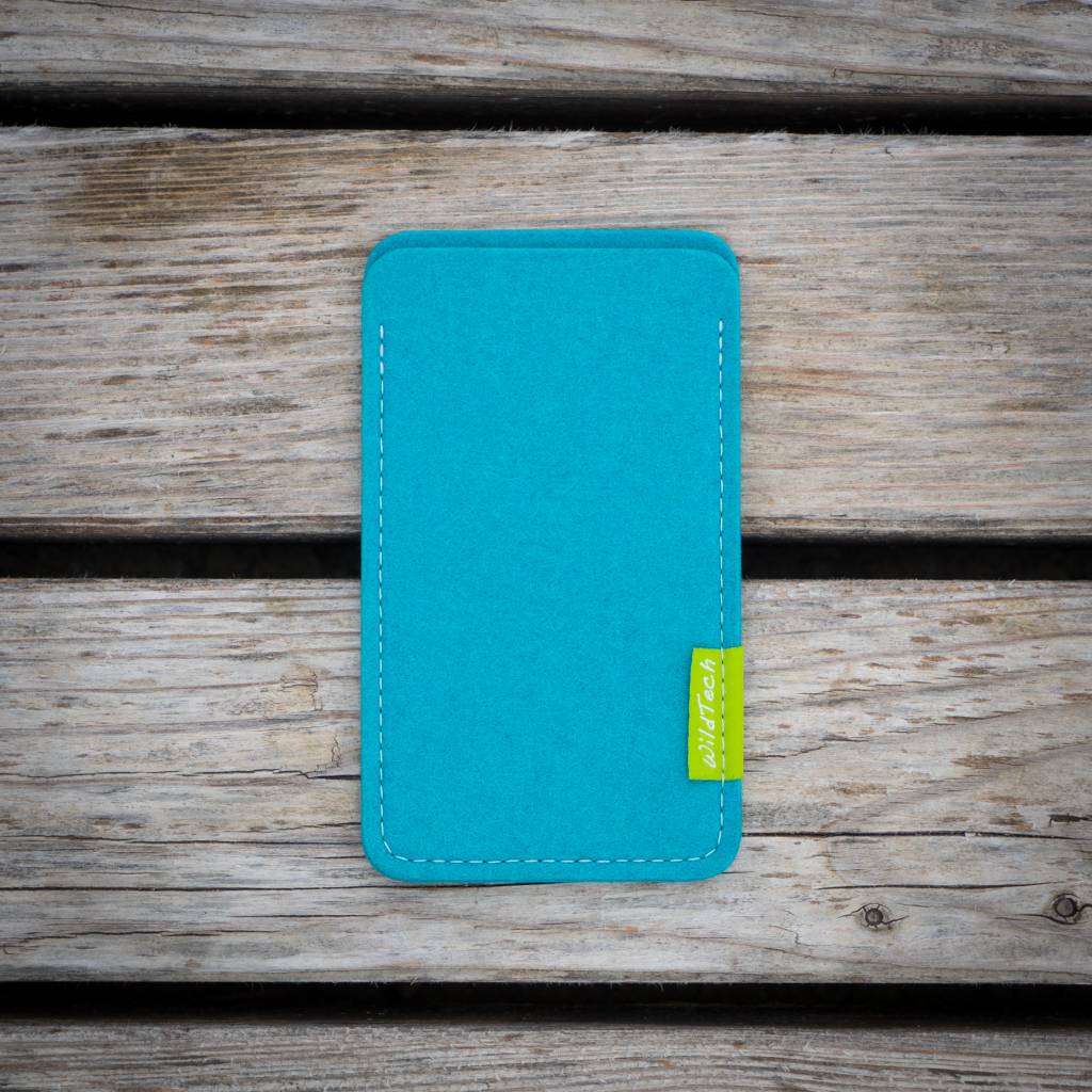Apple iPhone Sleeve Türkis