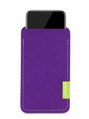 Apple iPhone Sleeve Lila