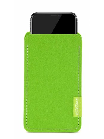Apple iPhone Sleeve Maigrün