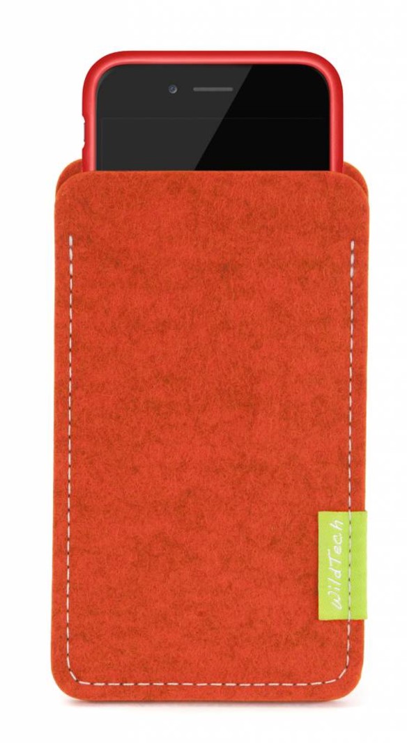 Apple iPhone Sleeve Orange