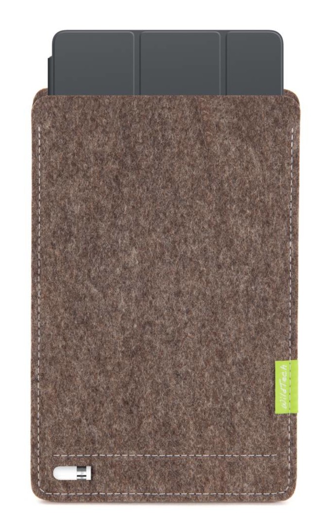 Apple iPad Sleeve Natur-Meliert