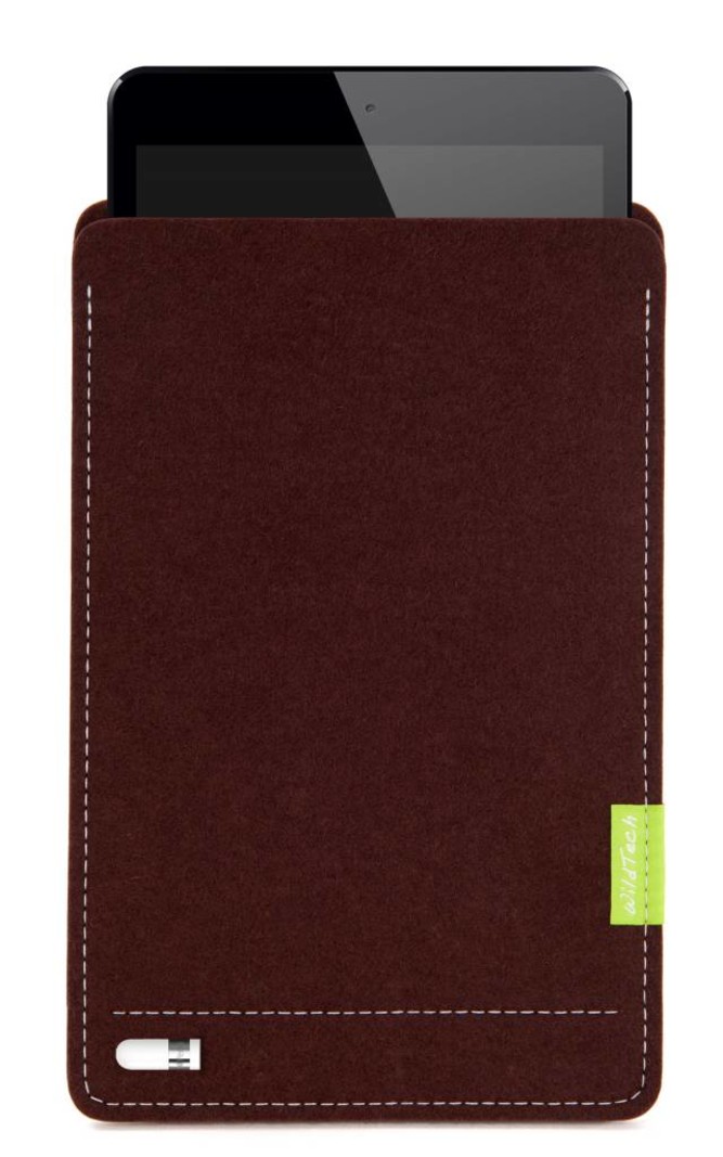 Apple iPad Sleeve Dunkelbraun