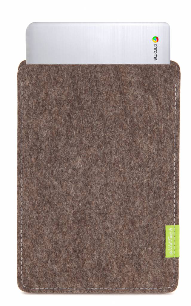 Google Chromebook Sleeve Natur-Meliert