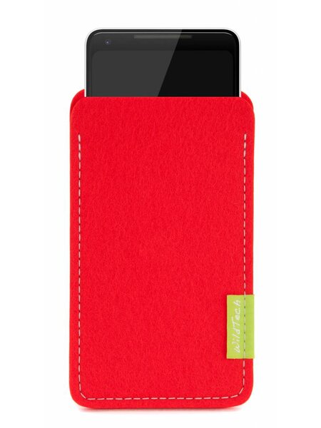 Google Pixel Sleeve Bright-Red