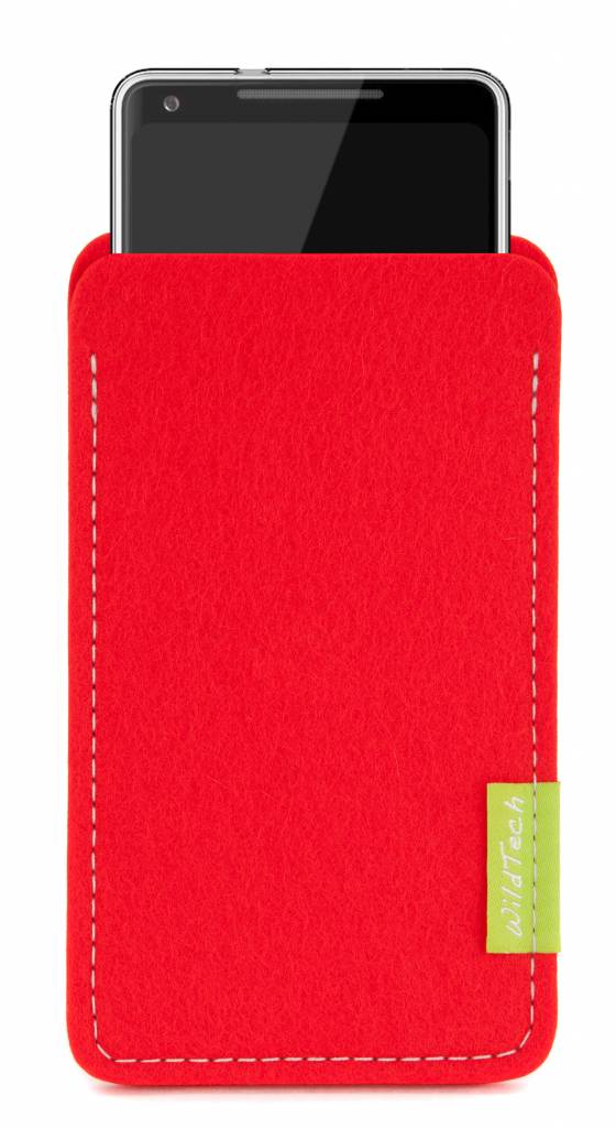 Google Pixel Sleeve Hellrot