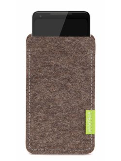Google Pixel Sleeve Natur-Meliert