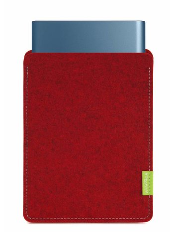 Samsung Portable SSD Sleeve Kirschrot