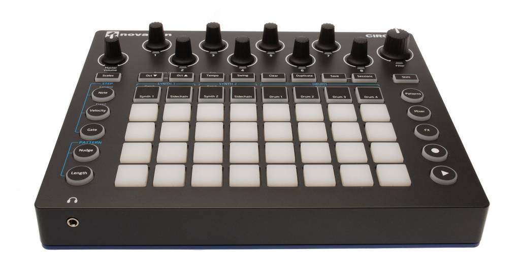 Novation Circuit DeckCover Azure
