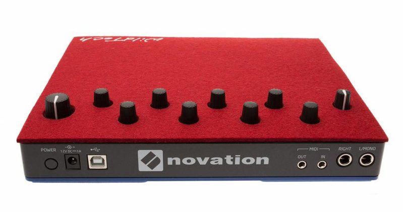 Novation Circuit DeckCover Kirschrot