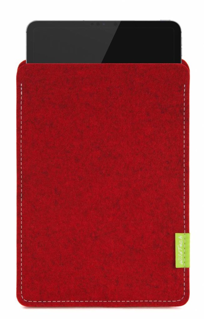 Apple iPad Sleeve Kirschrot