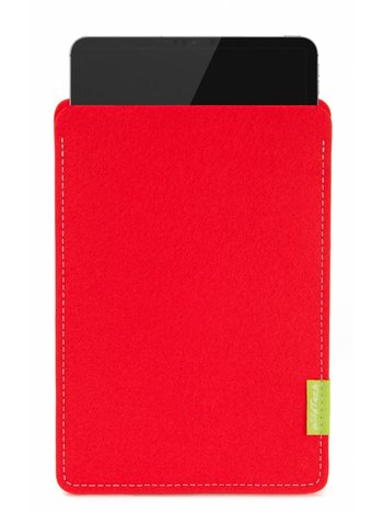 Apple iPad Sleeve Hellrot