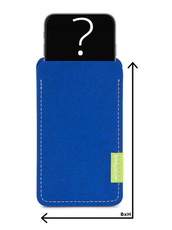 Individuelles Smartphone Sleeve Azure