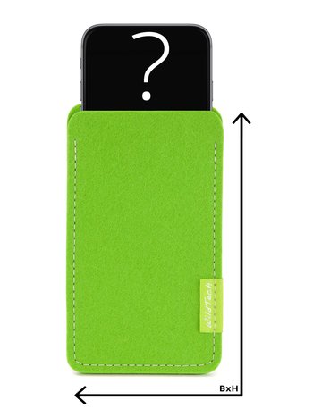 Individuelles Smartphone Sleeve Maigrün