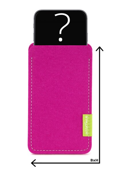 Individual Smartphone Sleeve Pink