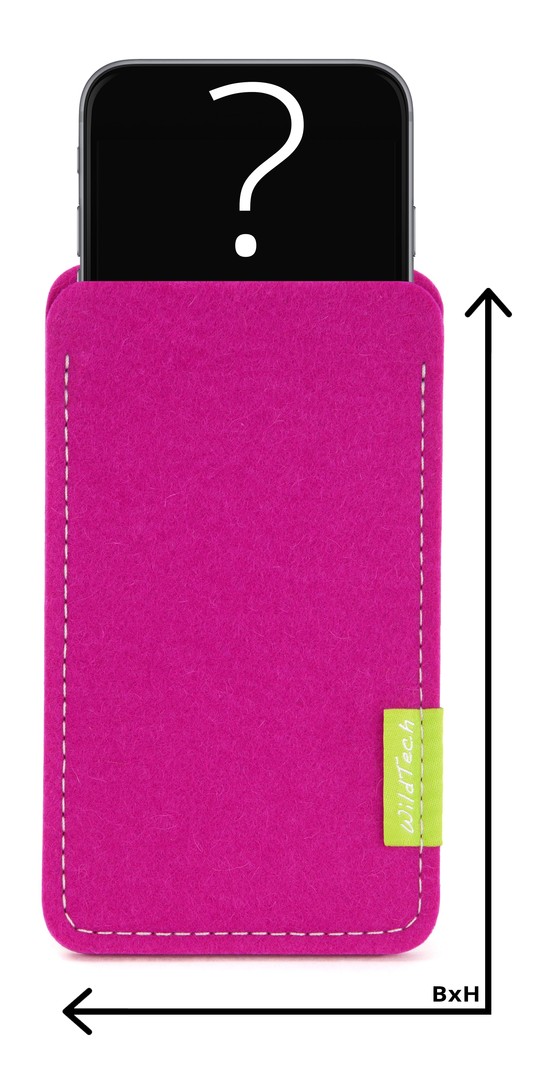 Individual Smartphone Sleeve Pink