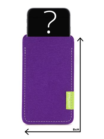 Individuelles Smartphone Sleeve Lila