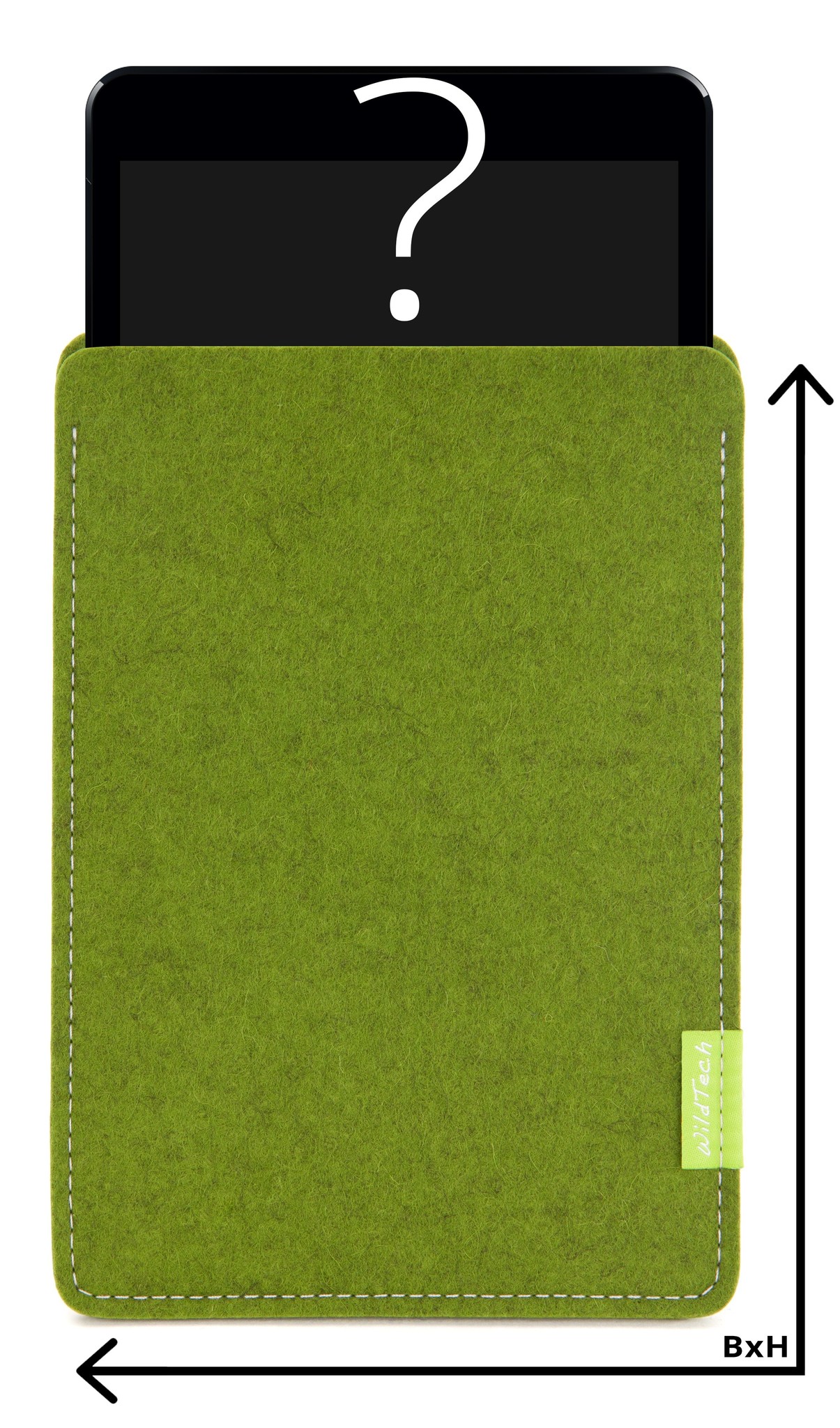 Individuelles Tablet Sleeve Farn