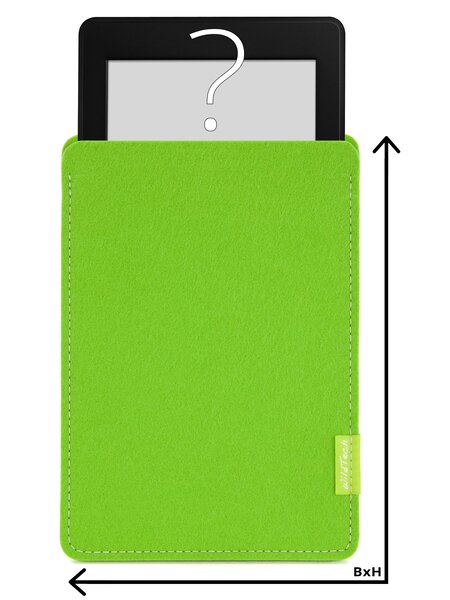 Individual eBook Sleeve Bright-Green