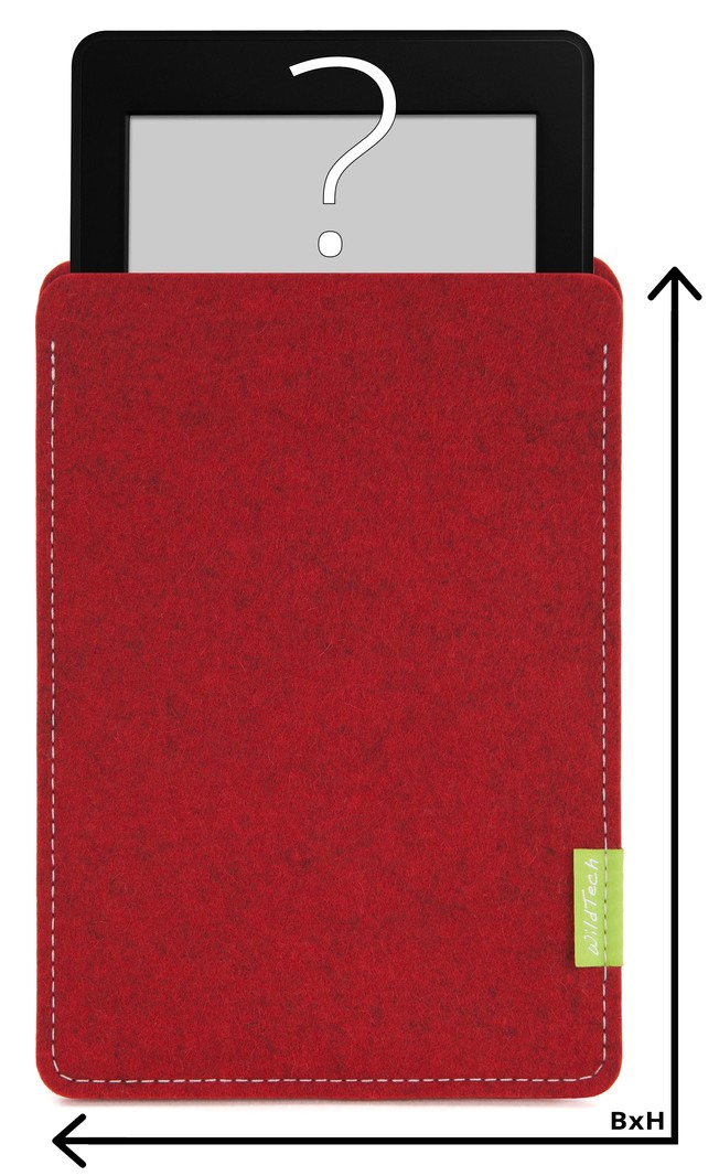 Individual eBook Sleeve Cherry