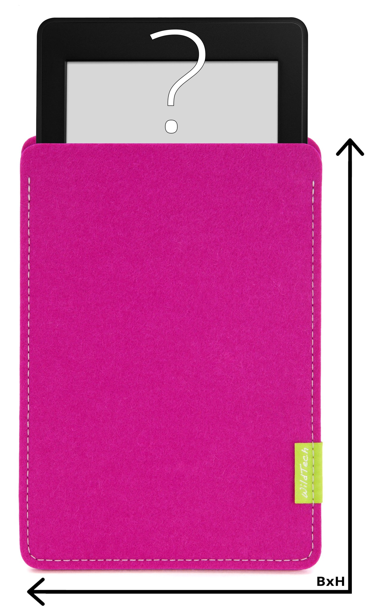 Individuelles eBook Sleeve Pink