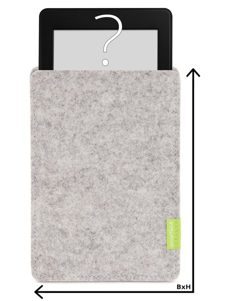 Individual eBook Sleeve Light-Grey