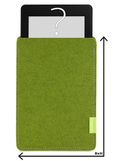Individual eBook Sleeve Farn-Green