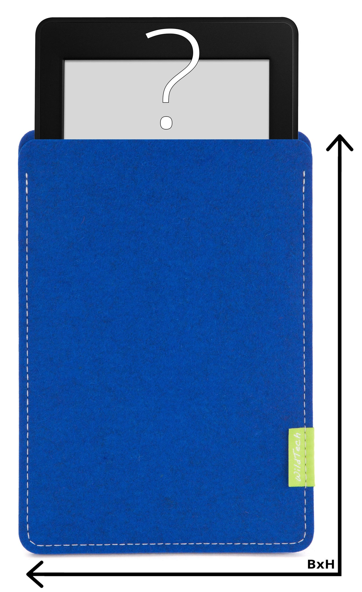 Individual eBook Sleeve Azure