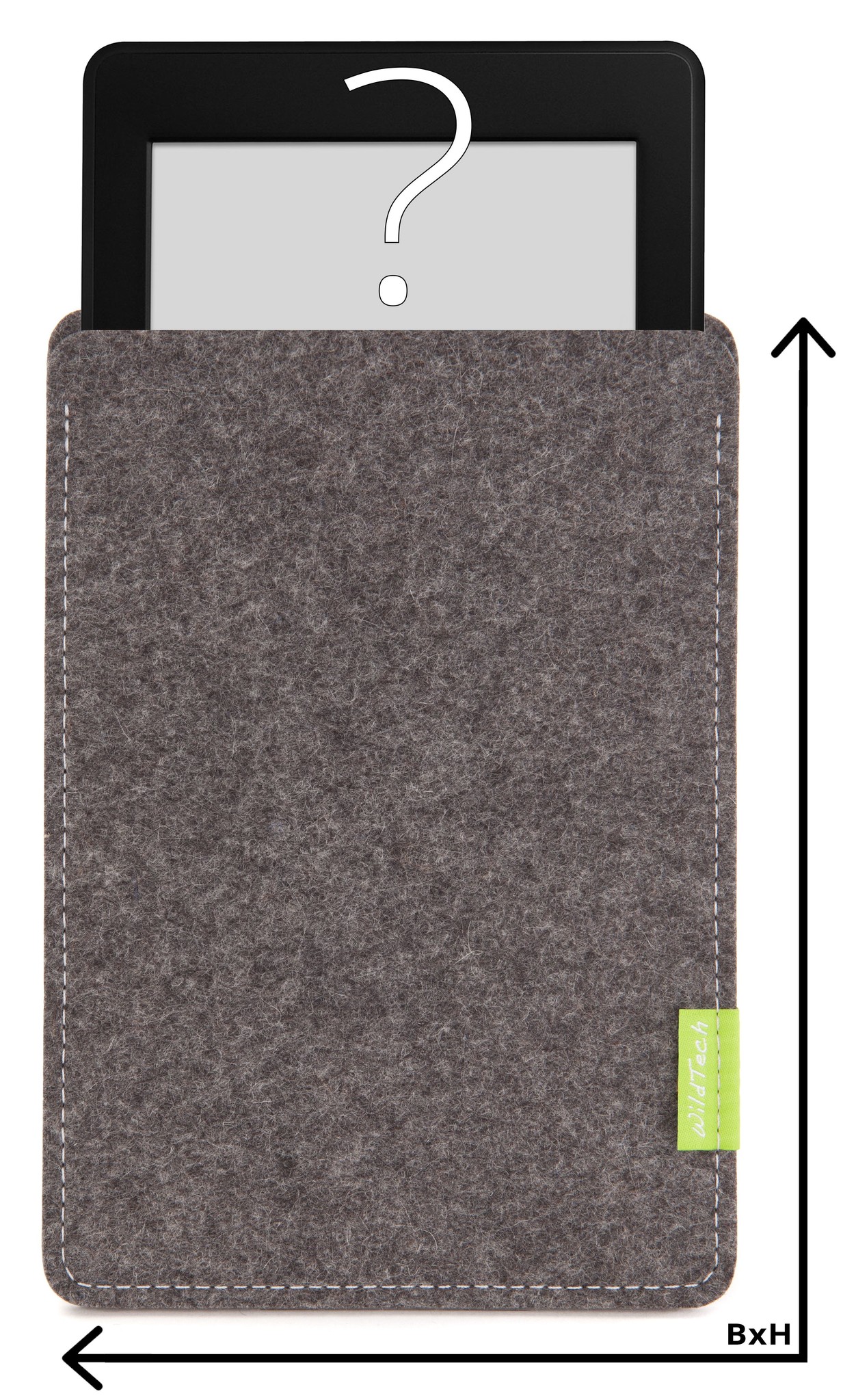 Individual eBook Sleeve Grey