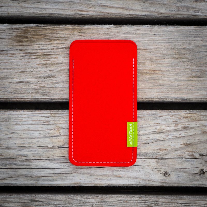 Google Pixel Sleeve Bright-Red