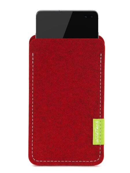 Samsung Galaxy Sleeve Kirschrot