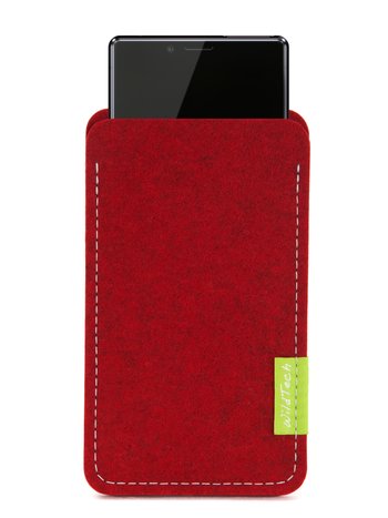 Sony Xperia Sleeve Kirschrot