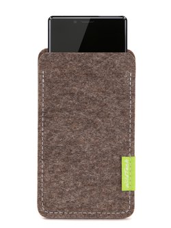 Sony Xperia Sleeve Natur-Meliert