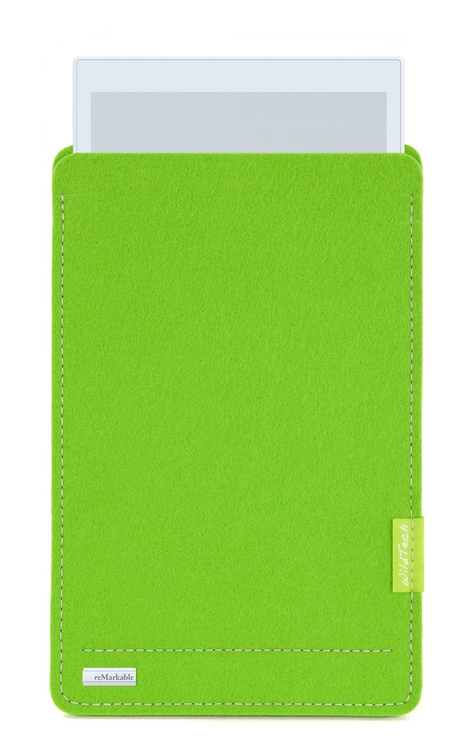 reMarkable Paper Tablet Sleeve Maigrün
