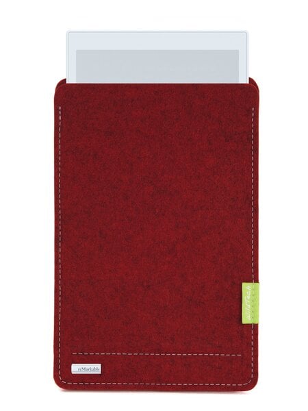 reMarkable Paper Tablet Sleeve Cherry