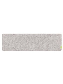 DeskPad Schreibtischunterlage Hellgrau