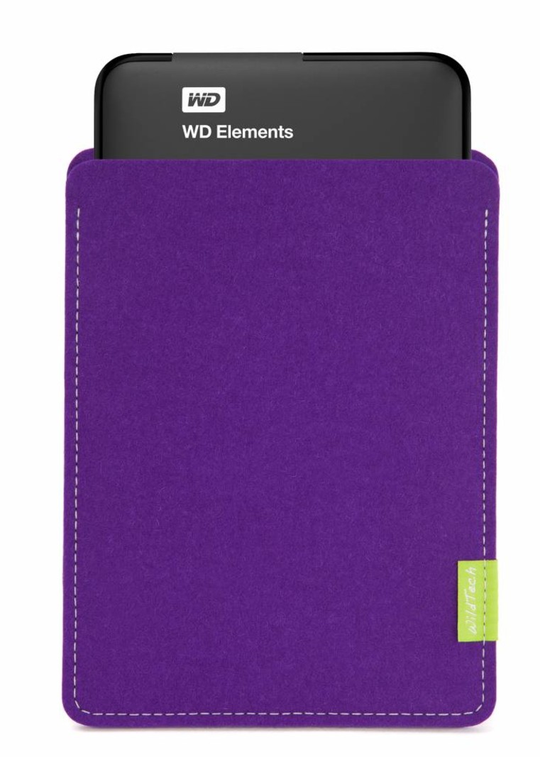 WD Passport/Elements Sleeve Purple