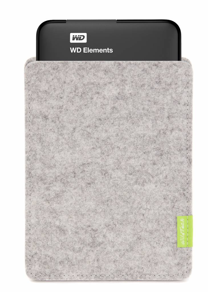 WD Passport/Elements Sleeve Light-Grey