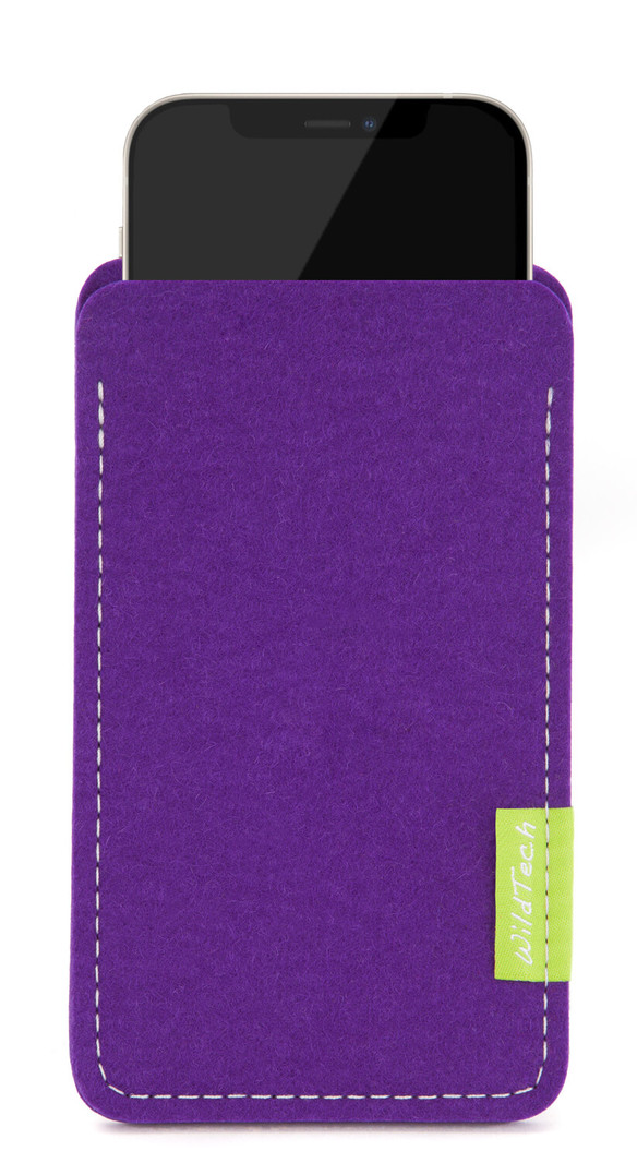 Apple iPhone Sleeve Lila