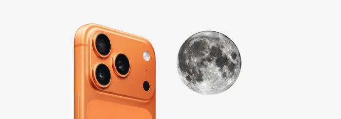Artemis II: iPhone 17 Pro Max fotografiert den Mond