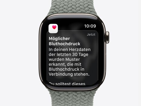 Apple Watch Bluthochdruck-Warnung erklärt