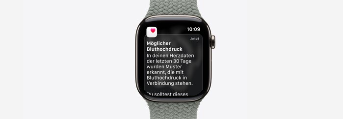 Apple Watch Bluthochdruck-Warnung erklärt