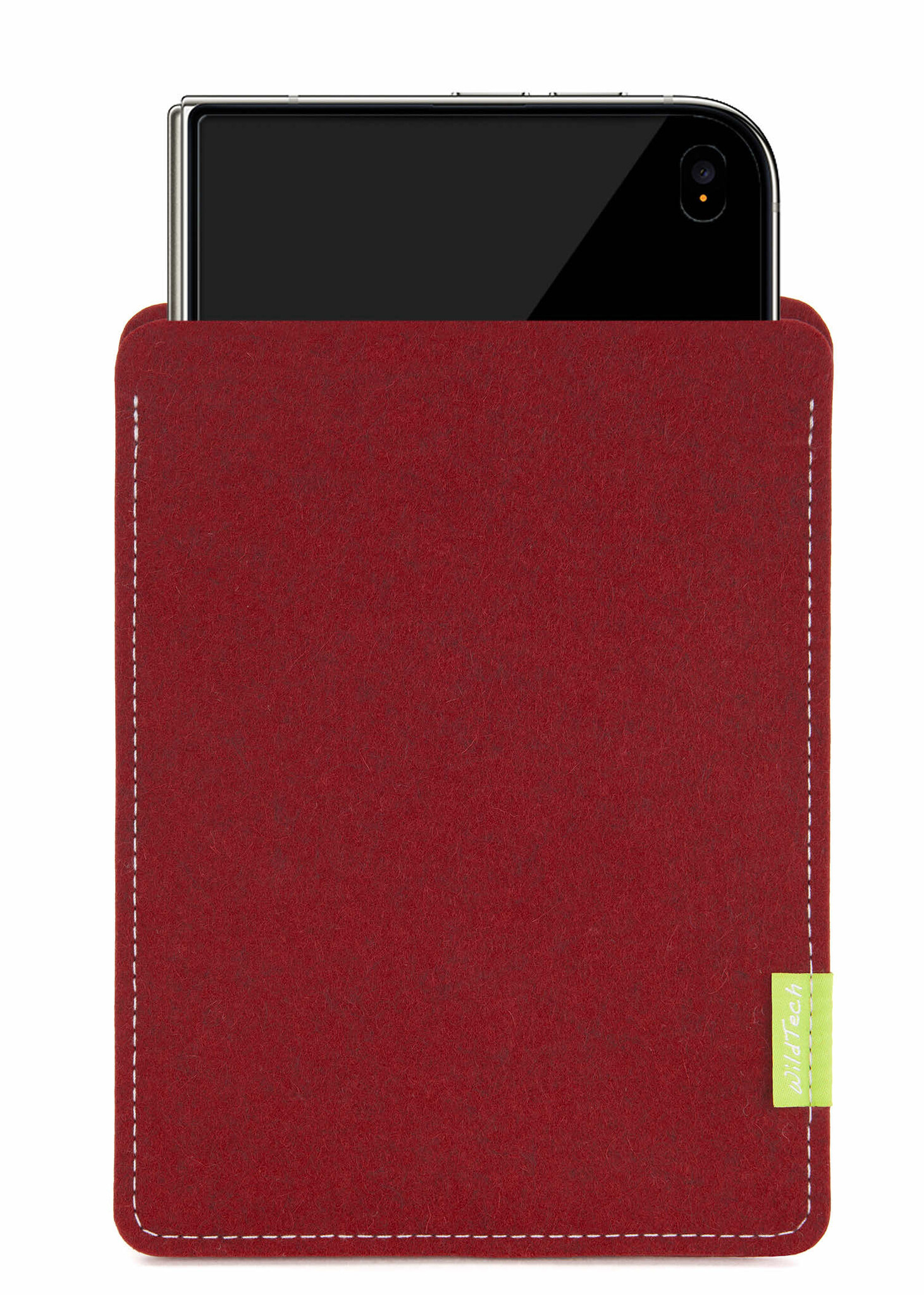 Apple iPhone Sleeve Kirschrot